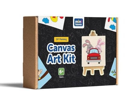 Mini Canvas Craft Art Paint Kit